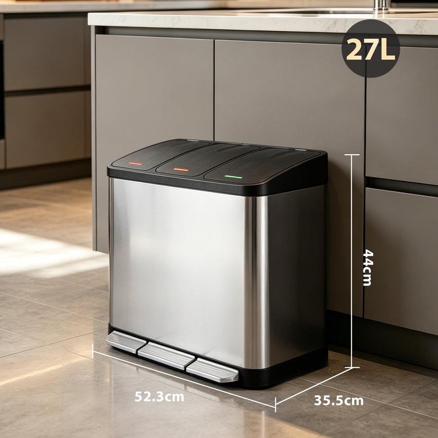 AR3 27L/45L Sorting Pedal Trash can